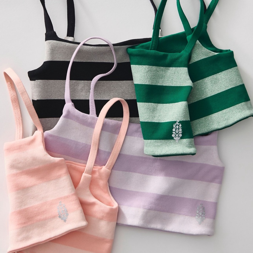 Free People Tighten Up reversible bra NWOT Pink